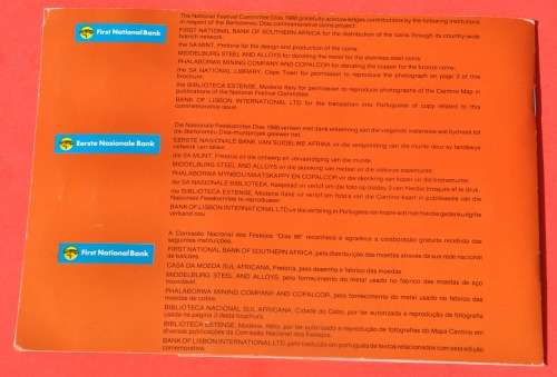 Dias88 - all 4 medals sealed in original Blister as issued by FNB