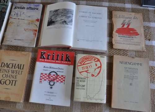 JOB LOT OF COLLECTIBLE NON-FICTION BOOKS ON HOLOCAUST & PERSECUTION OF JEWS view photo/read text