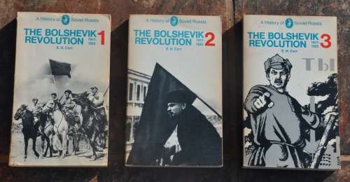 THE BOLSHEVIK REVOLUTION 1917-1923 - 3 volumes - demanding collectibles
