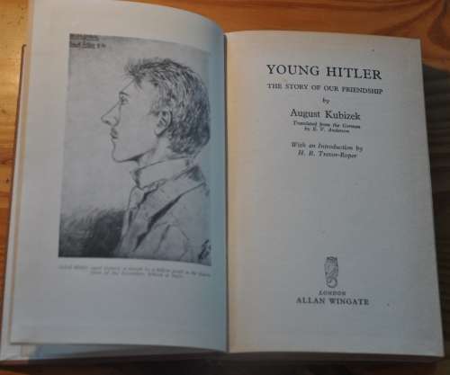 YOUNG HITLER - very rare 1st edition in English, written by his youth friend - WHAT A COLLECTIBLE!!!