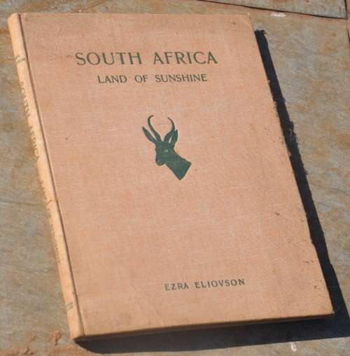 SOUTH AFRICA - LAND OF SUNSHINE (1953, 1st ed.) - demanding Africana collectible