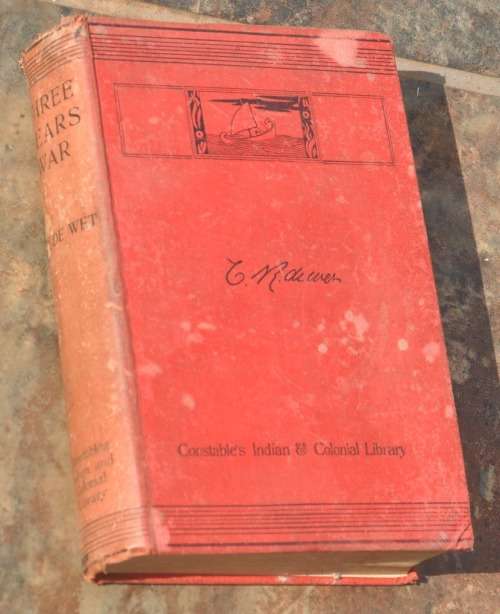 THREE YEARS WAR (1902) - demanding Africana collectible