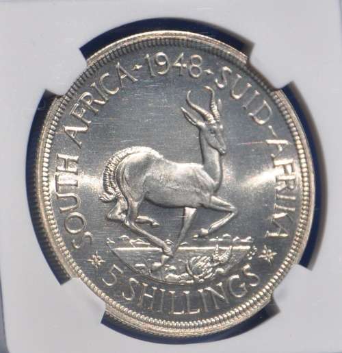 1948 5S (Crown) graded by NGC PF 65 - very rare numismatic opportunity