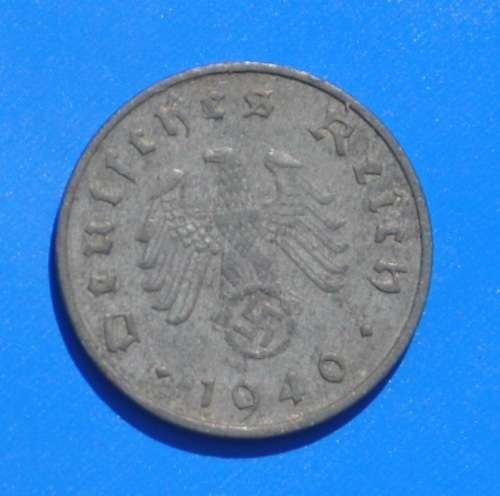 DEUTSCHES REICH 10 REICHSPFENNIG 1940 A - ORIGINAL THIRD REICH NUMISMATIC COLLECTIBLE