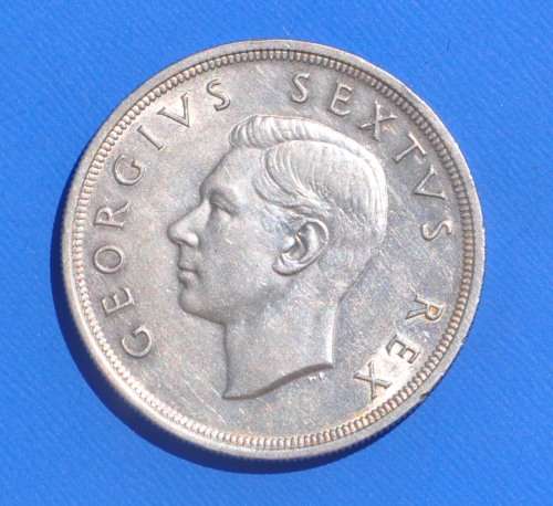 1950 5S (Crown) 5 Shillings  KEY DATE  **EF+**  numismatic opportunity & lucrative silver investment