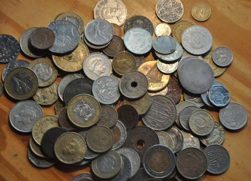 large world coins collection ITALY FRANCE BOTSWANA PORTUGAL et al. containing SILVER