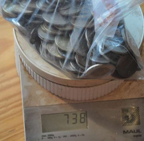 large world coins collection ITALY FRANCE BOTSWANA PORTUGAL et al. containing SILVER