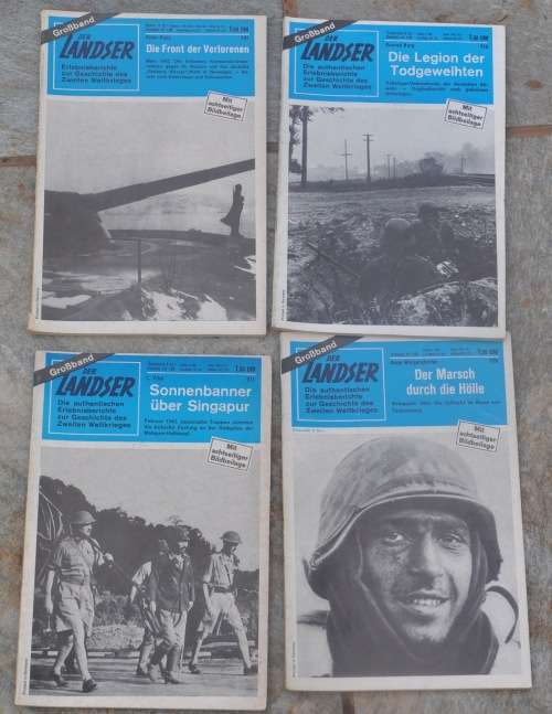DER LANDSER 20 famous out-of-print copies - World War Two - BRILLIANT MILITARIA COLLECTIBLES