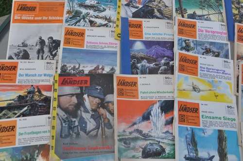 DER LANDSER 20 famous out-of-print copies - World War Two - BRILLIANT MILITARIA COLLECTIBLES