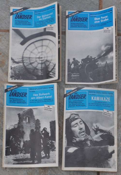 DER LANDSER 20 famous out-of-print copies - World War Two - BRILLIANT MILITARIA COLLECTIBLES