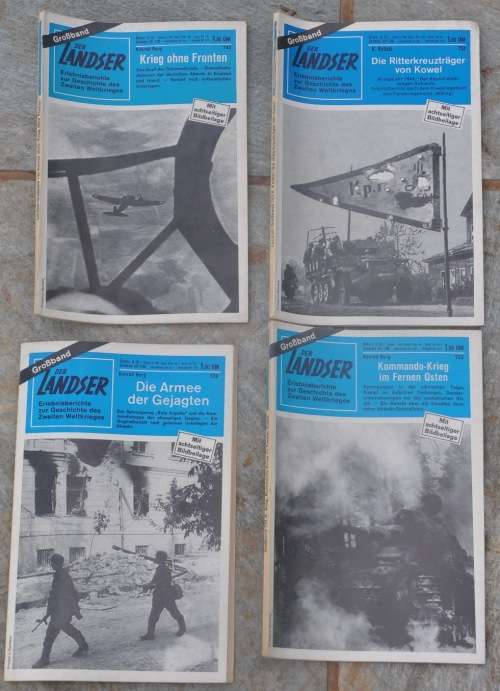 DER LANDSER 20 famous out-of-print copies - World War Two - BRILLIANT MILITARIA COLLECTIBLES