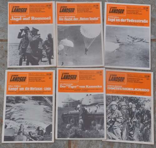 DER LANDSER 20 famous out-of-print copies - World War Two - BRILLIANT MILITARIA COLLECTIBLES