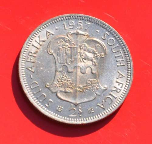 2 SHILLINGS 1957 - preservation! - TOP OPPORTUNITY AND SUPERB NUMISMATIC COLLECTIBLE