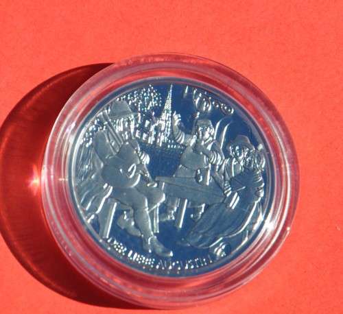 Austria ÖSTERREICH 10 Silver Euro 2011 - Der liebe Augustin - PROOF WITH CERTIFICATE