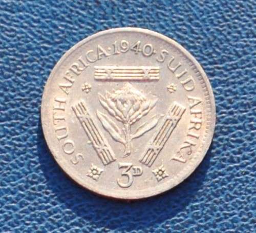 3d 1940 Threepence - EF- preservation! - TOP OPPORTUNITY AND SUPERB NUMISMATIC COLLECTIBLE