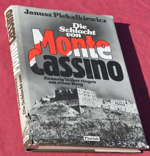 MONTE CASSINO Richly illustrated non-fiction book on famous battle in WWII