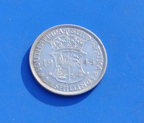 2/6 SHILLINGS 1945 HALF CROWN 80% Silver  *numismatic opportunity and lucrative investment* TOP COIN