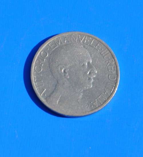 ITALY 2 Lire 1925 - NUMISMATIC COLLECTIBLE