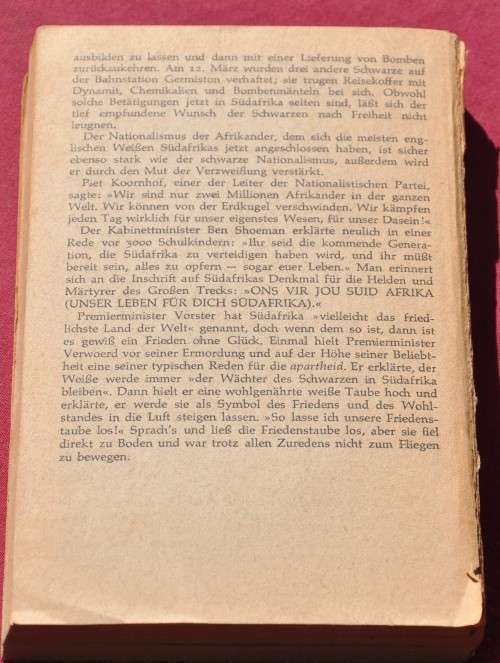 AFRICA ADDIO (1966) with photos from the famous film - RARE AFRICANA