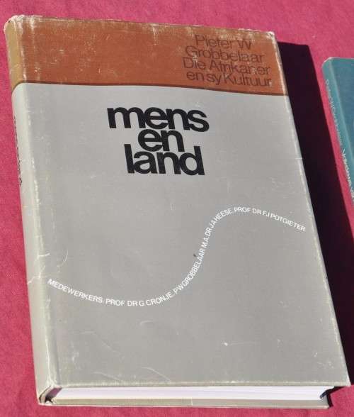 DIE AFRIKANER EN SY KULTUUR: MENS EN LAND - COLLECTIBLE AFRICANA IN TOP PRESERVATION