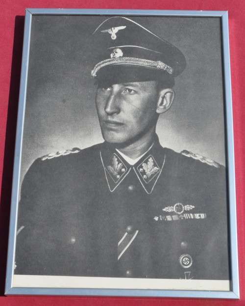 GENERAL REINHARD HEYDRICH - THIRD REICH collectible in excellent preservation