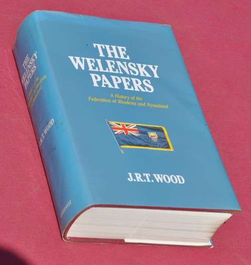 THE WELENSKY PAPERS - rare Rhodesiana - demanding Africana collectible