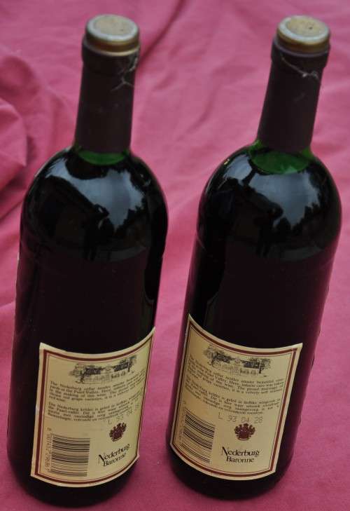 NEDERBURG BARONNE 1989 - originally corked, professionally stored