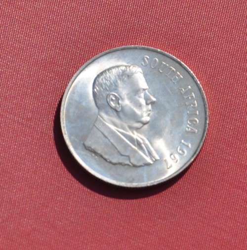 Dr H.F. VERWOERD R1 Silver 1967 E * UNC *