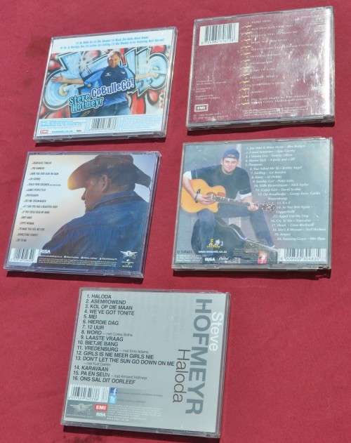STEVE HOFMEYR - 5 different CDs in excellent preservation