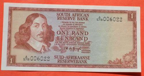 R1 1967 E/A, TW de Jongh, First Issue - AU