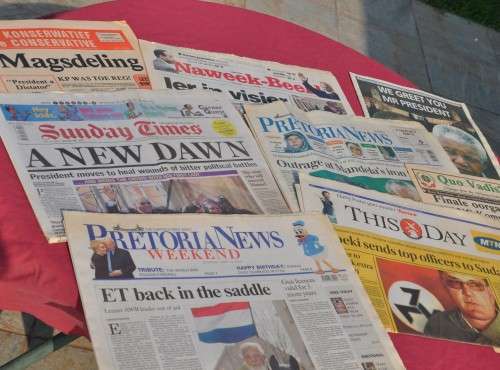 Crazy R1 No Reserve LOT OF 17 DEMANDING NEWSPAPERS AWB HNP KP ANC - VERY RARE AFRICANA COLLECTIBLES