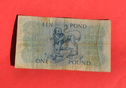 MH DE KOCK - Een Pond 1955 - Afr/Eng - 3rd issue