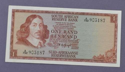 R1 1972 A732 E/A, TW de Jongh, first issue - UNCIRCULATED