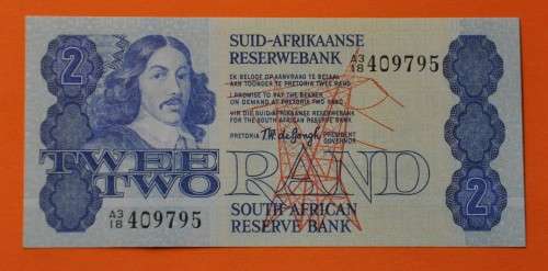 R2 1978 prefix A3/8, A/E, TW de Jongh, fourth issue ***UNC***