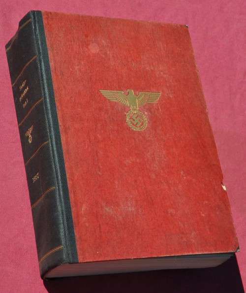 REICHSGESETZBLATT 1937 (1) - Laws & Decrees in NS Germany - Original THIRD REICH document