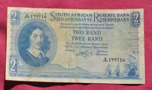 R2 1962, prefix B130, E/A, G. Rissik, first (and only) issue ***VF***