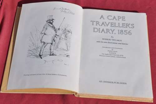 A CAPE TRAVELLER'S DIARY, 1856 (1984) - demanding Africana collectible