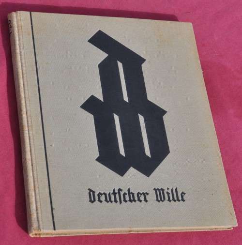 DEUTSCHER WILLE (1936) - RARE WEIMAR REPUBLIC / THIRD REICH COLLECTIBLE