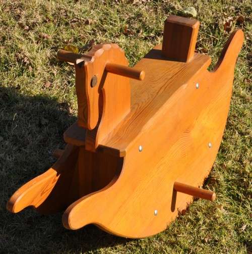 WOODEN ROCKING HORSE - PICK UP ONLY