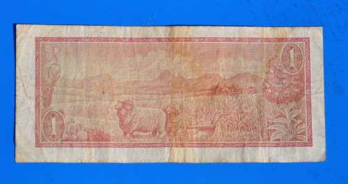 R1 1975, prefix Z34, E/A, TW de Jongh, third issue ***VF*** Replacement Note