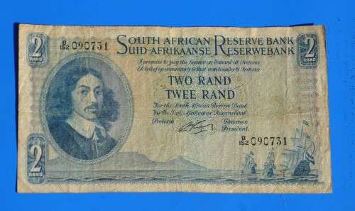 R2 1962, prefix B152, E/A, G Rissik, first and only issue ***VF***