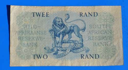 R2 1961, prefix B98, E/A, MH de Kock, fourth and only issue ***VF+***