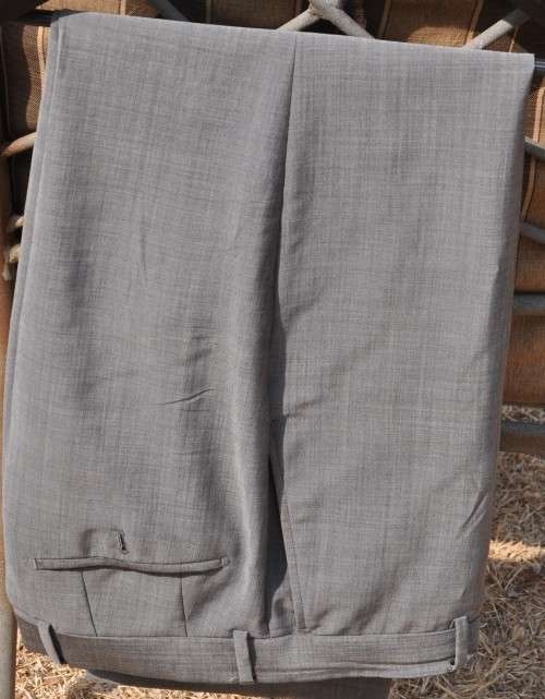 HUGO BOSS SUIT - consisting of trousers, vest and jacket - MOHAIR WOOL - free coat hook and cover