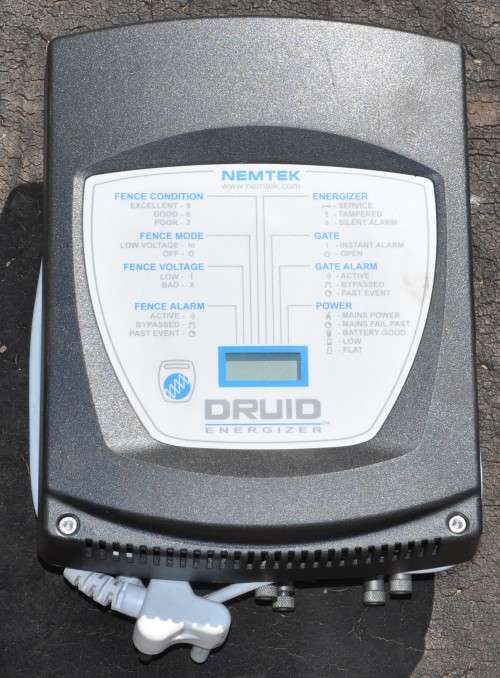 Nemtek DRUID ENERGIZER 5 joules - FENCE ALARM - fully working condition