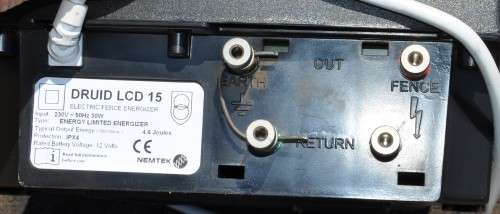 Nemtek DRUID ENERGIZER 5 joules - FENCE ALARM - fully working condition