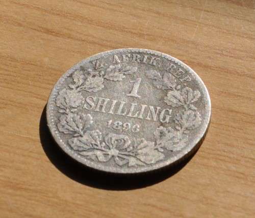 ZUID-AFRIKAANSCHE REPUBLIEK 1 Shilling 1896 ZAR