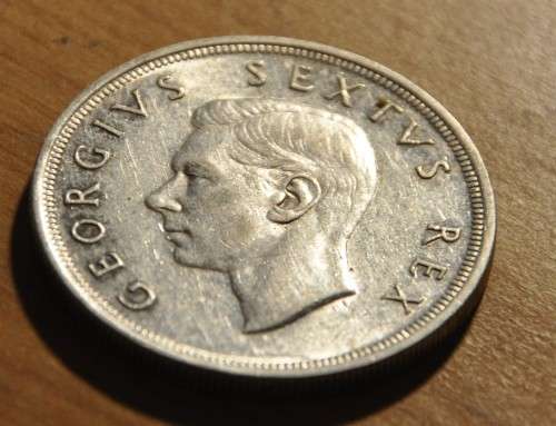 5 Shillings 1949 Crown - 80% Silver ***lucrative investment***