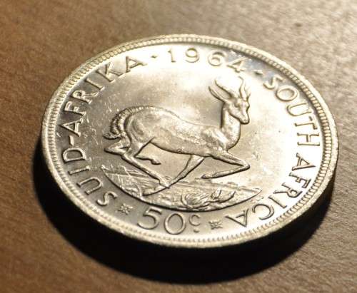 50 Cents 1964 Crown ***UNC*** (bagmarks)
