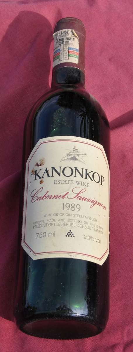 KANONKOP Cabernet Sauvignon 1989