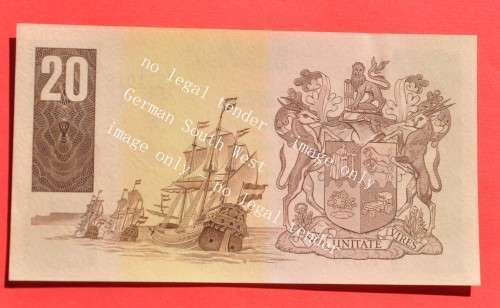 R20 1981, prefix Z4, E/A, GPC de Kock, 1st issue ***UNC*** rare replacement note